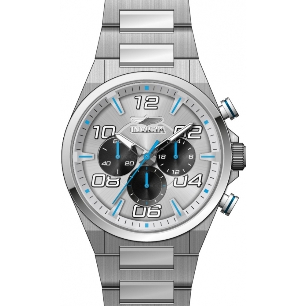 NWT Invicta 50423  Speedway | Quartz | Silver | Men's Watch